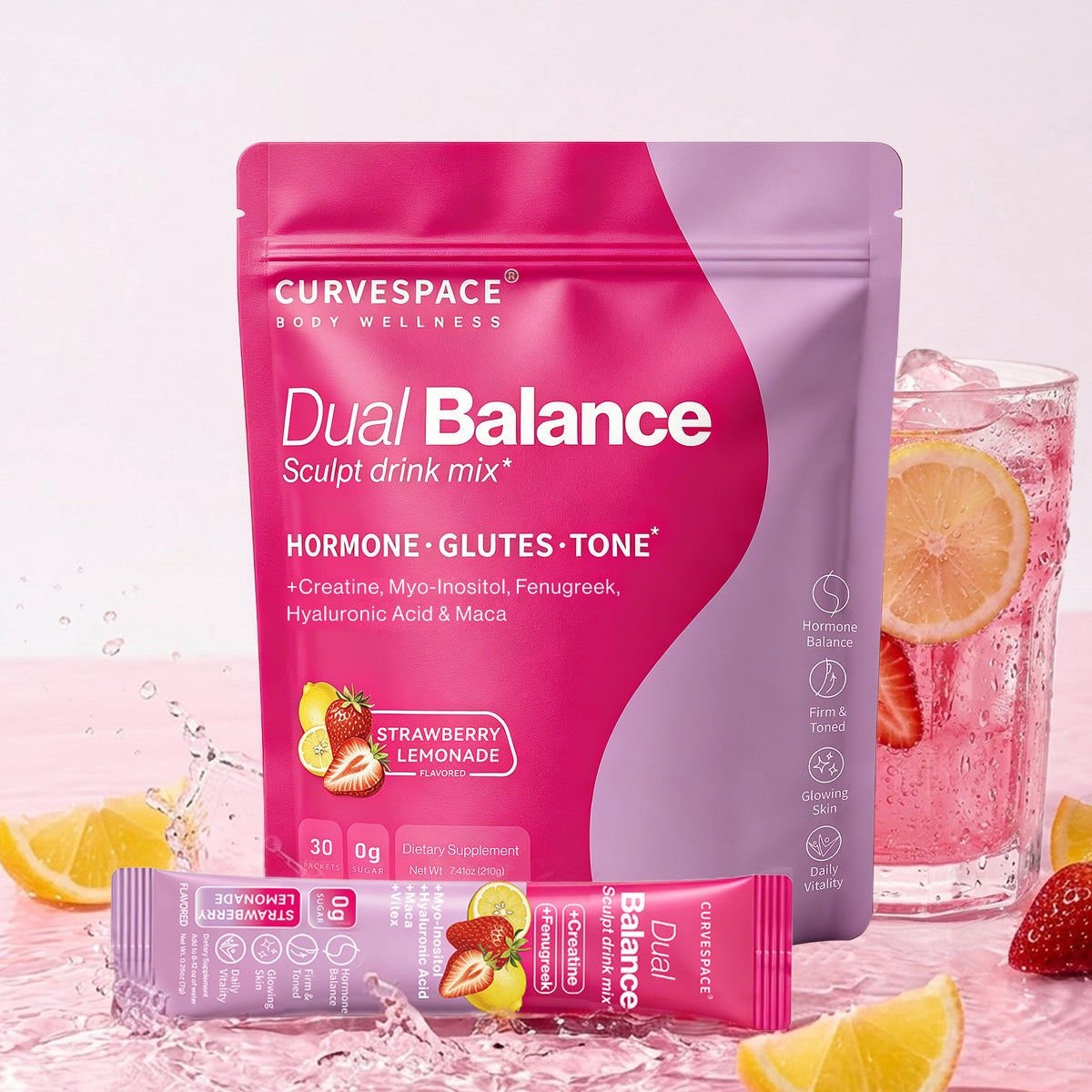 Balance, tone & glow.