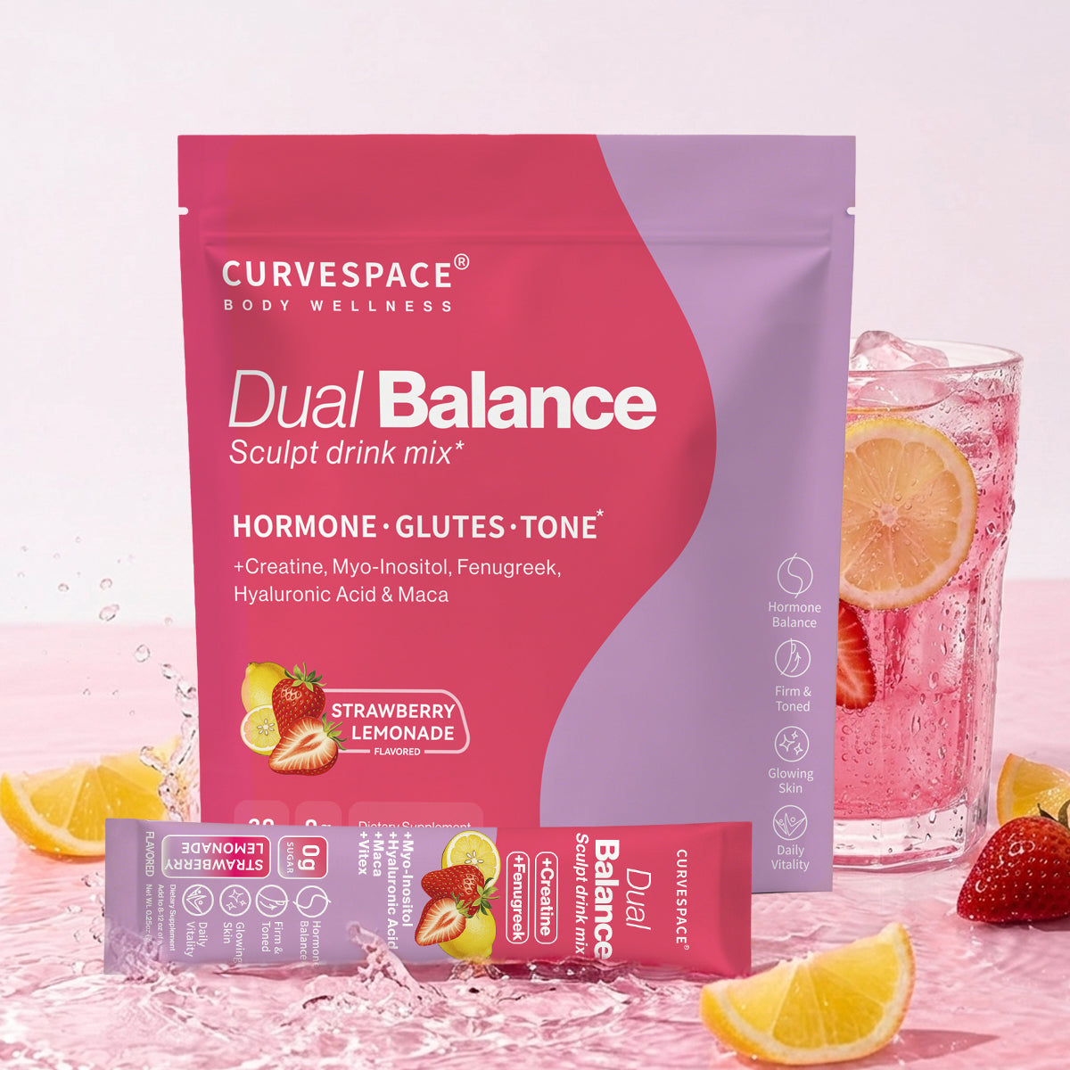 Balance, tone & glow.